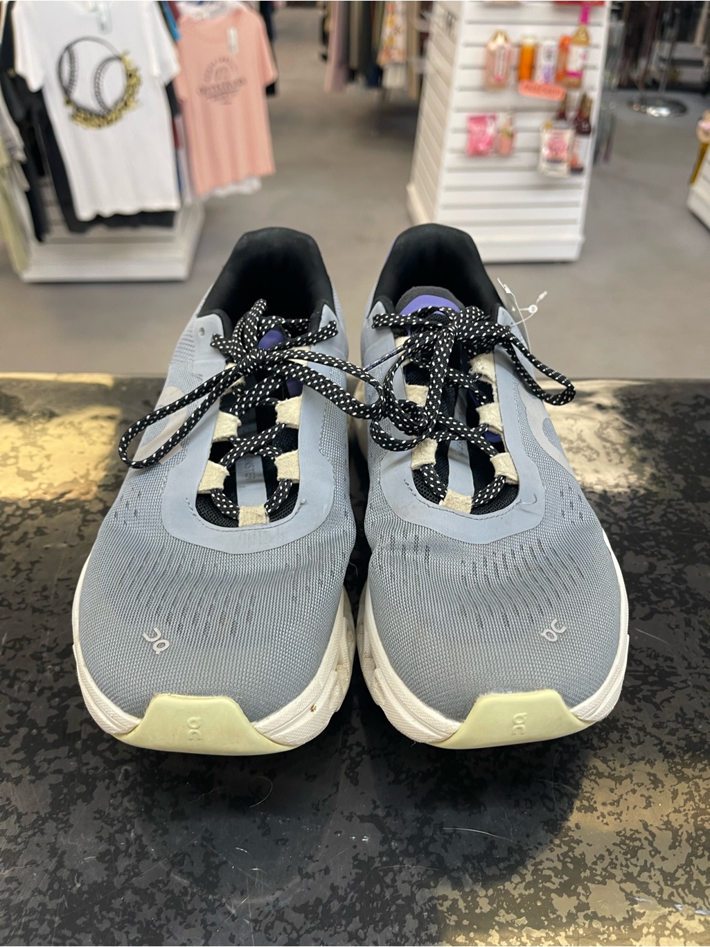 On Running Women Gray And Purple Cloudsurfer Sneakers — image 4 of 8